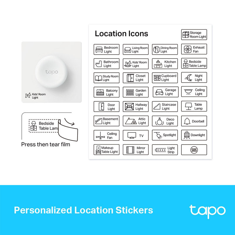 TP-LINK Tapo S200D Smart pametno zatemnitveno stikalo