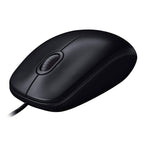 LOGITECH M90 Optical Wired USB Black Mouse