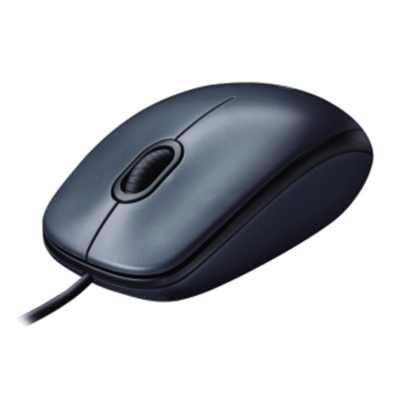 LOGITECH M100 Wired Optical Black Mouse