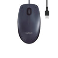 LOGITECH M100 Wired Optical Black Mouse