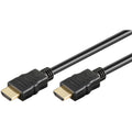 GOOBAY High Speed ​​HDMI (M/M) 2.0 4K 60Hz 2m z Ethernet pozlačen črn kabel