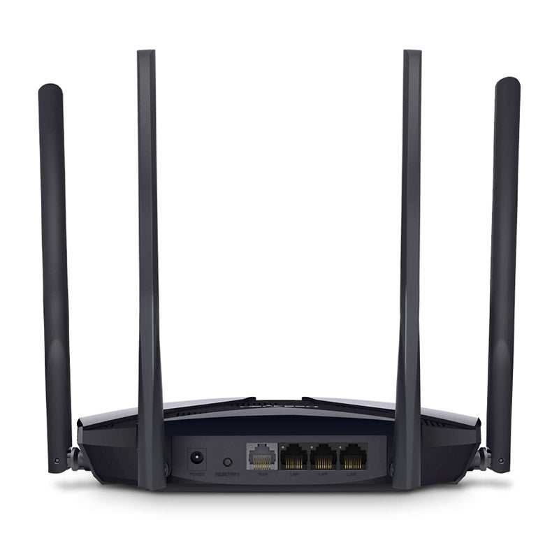 MERCUSYS MR80X AX3000 Dual Band WiFi 6 Gigabit brezžični usmerjevalnik-router / dostopna točka