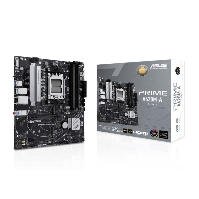ASUS Prime A620M-A-CSM AM5 mATX DDR5 Motherboard