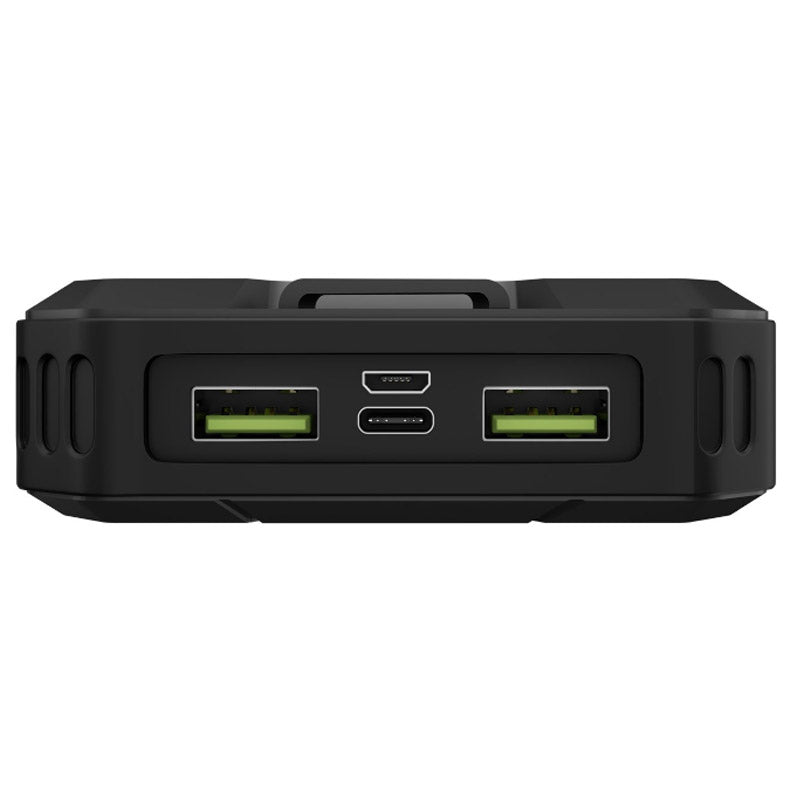 GOOBAY PowerBank 20.000 mAh USB-C Quick-Charge 3.0 sončne celice črna zunanja prenosna baterija