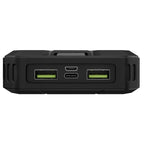 GOOBAY PowerBank 20.000 mAh USB-C Quick-Charge 3.0 sončne celice črna zunanja prenosna baterija