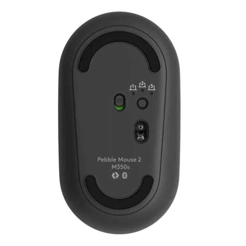 LOGITECH Pebble 2 M350S Bluetooth brezžična grafit miška