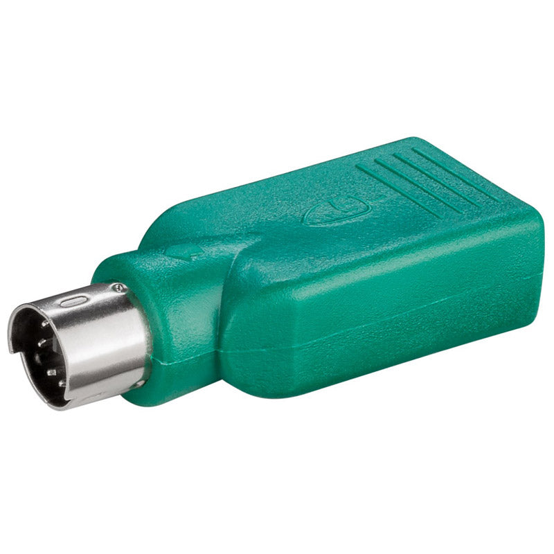 GOOBAY USB-A (Ž) na Mini-DIN 6 PS/2 (M) miška/tipkovnica zelen adapter