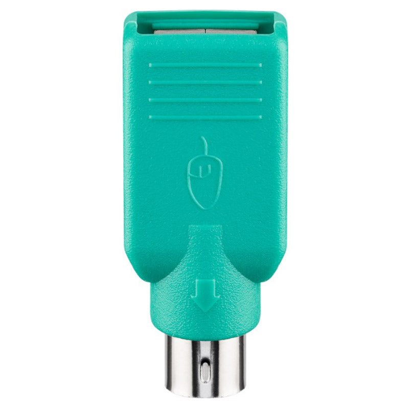 GOOBAY USB-A (Ž) na Mini-DIN 6 PS/2 (M) miška/tipkovnica zelen adapter