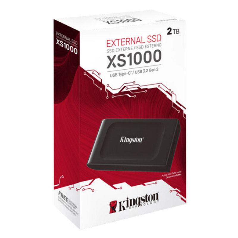 KINGSTON SXS1000 2TB USB3.2 Gen 2 SXS1000/2000G črn prenosni zunanji SSD