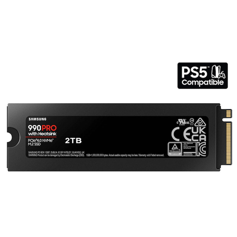 SAMSUNG 990 PRO 2TB M.2 PCIe 4.0 NVMe 2.0 MZ-V9P2T0CW z hladilnikom SSD