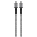 GOOBAY USB-C na USB-C 0,5m 60W črni napajalni in sync kabel