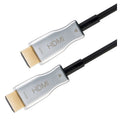 GOOBAY Optical Hybrid Ultra High Speed ​​HDMI (M/M) 2.1 8K 60Hz 20m z Ethernet AOC pozlačen črn Optični Hibridni kabel