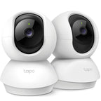 TP-LINK Tapo C200P2 FHD dnevna/nočna Pan/Tilt Wi-Fi bela Ai elektronska varuška nadzorna kamera 2 kom