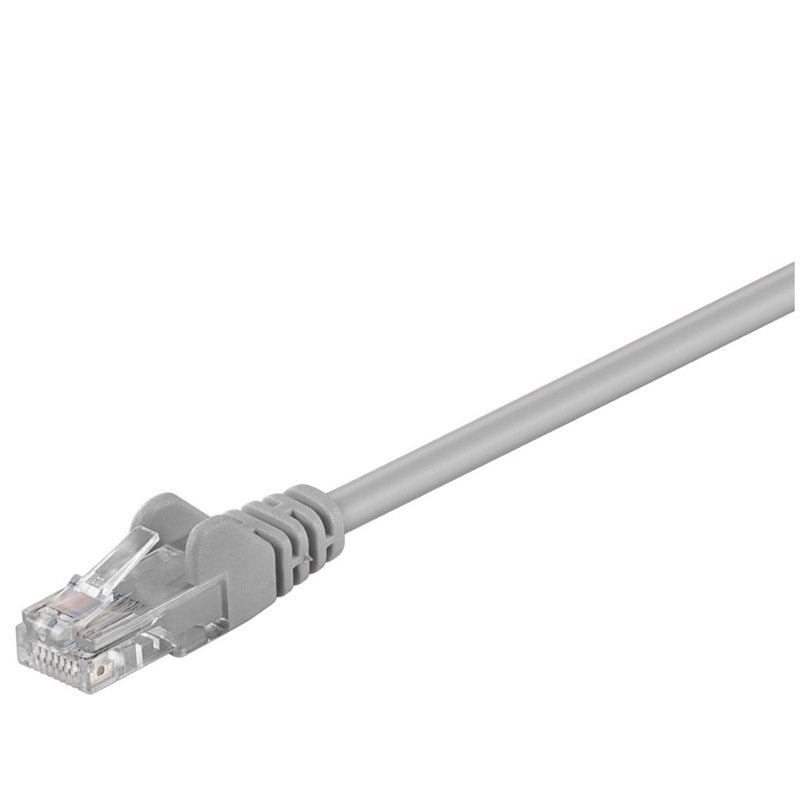 GOOBAY U/UTP CAT 5e LAN patch 0,25 sivi povezovalni kabel