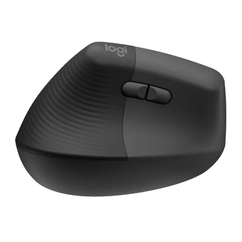 LOGITECH Lift Left navpična ergonomska brezžična optična miška za levičarje, črna