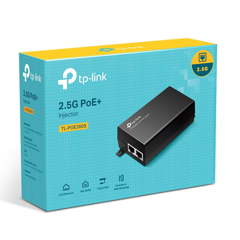 TP-LINK TL-POE260S PoE+ 30W gigabitni injektor