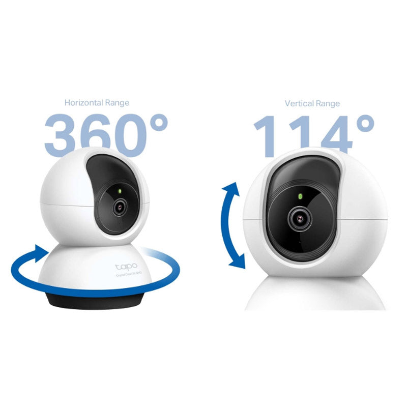 TP-LINK Tapo C220 dnevna/nočna Pan/Tilt QHD Wi-Fi bela nadzorna kamera