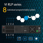 POWERWALKER VI 1000 RLP 2U HID Line Interactive 1000VA 900W UPS brezprekinitveno napajanje