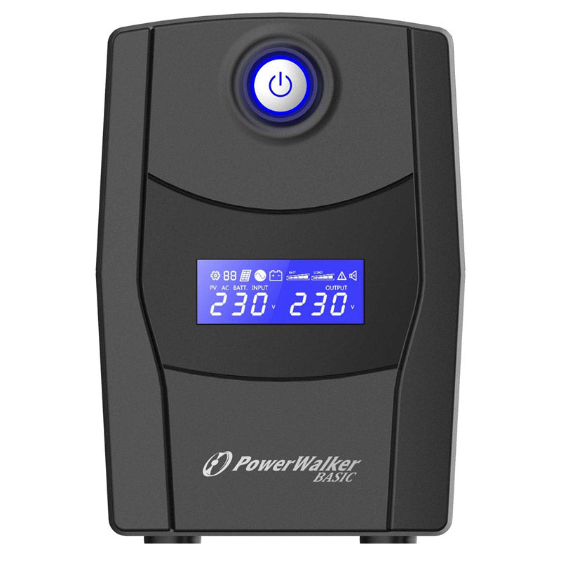 POWERWALKER VI 1000 STL HID LCD Line Interactive 1000VA 600W UPS brezprekinitveno napajanje