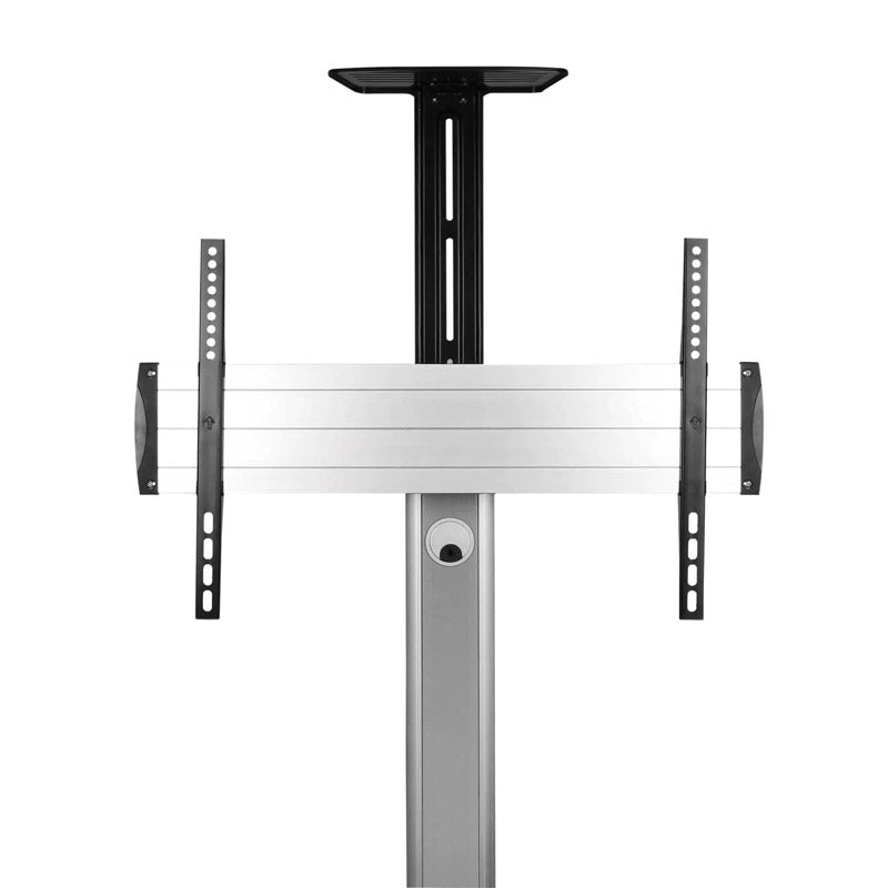 MANHATTAN 37" do 86" 50KG monitor 12 do 5° nagibni 90° rotacijski večnamenski voziček nosilec stojalo