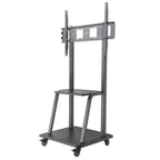 MANHATTAN 37" do 100" 150KG monitor 10 - 5° nagib 90° rotacijski, velikozmogljiv večnamenski voziček