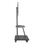 MANHATTAN 37" do 100" 150KG monitor 10 - 5° nagib 90° rotacijski, velikozmogljiv večnamenski voziček