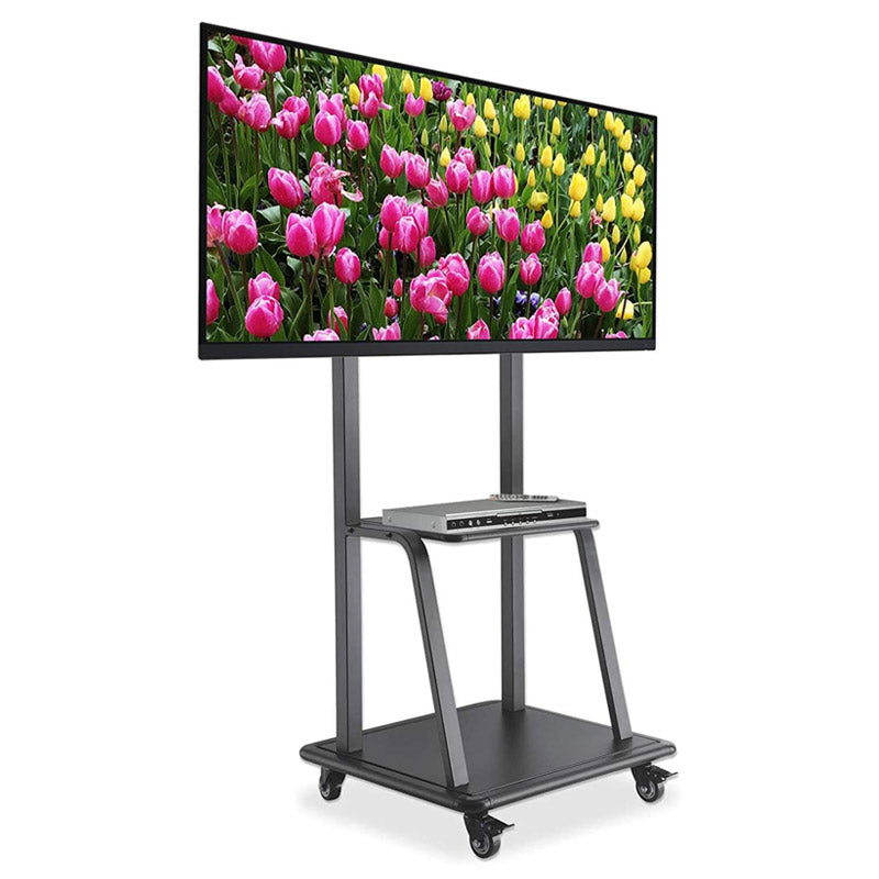 MANHATTAN 37" do 100" 150KG monitor 10 - 5° nagib 90° rotacijski, velikozmogljiv večnamenski voziček