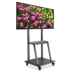 MANHATTAN 37" do 100" 150KG monitor 10 - 5° nagib 90° rotacijski, velikozmogljiv večnamenski voziček