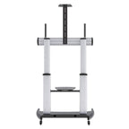 MANHATTAN 60" to 100" 100KG monitor multi-purpose trolley cart stand