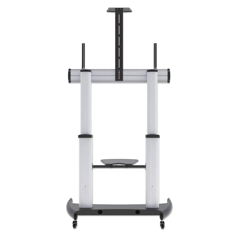 MANHATTAN 60" to 100" 100KG monitor multi-purpose trolley cart stand