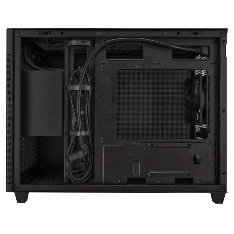 ASUS Prime AP201 MicroATX okno črno ohišje