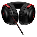 HP HyperX Cloud III Gaming 3.5mm/USB-C/USB-A 7.1 z mikrofonom črne-rdeče slušalke