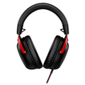 HP HyperX Cloud III Gaming 3.5mm/USB-C/USB-A 7.1 z mikrofonom črne-rdeče slušalke