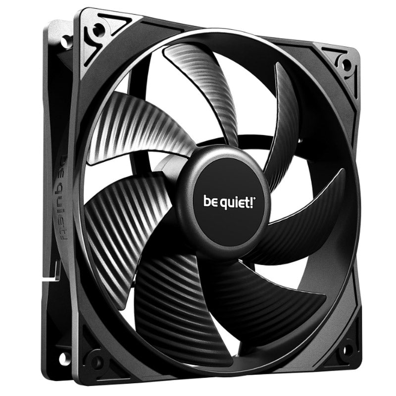 BE QUIET! Pure Wings 3 (BL105) 120 mm 4-pinski PWM črn ventilator