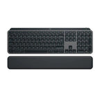 LOGITECH MX Keys S USB-C/BT brezžična osvetljena črna slo tisk naslon za zapestje + miška MX Master 3S + tipkovnica