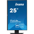IIYAMA ProLite XUB2595WSU-B5 63,5cm (25") WUXGA 16:10 IPS VGA/HDMI/DP zvočniki monitor