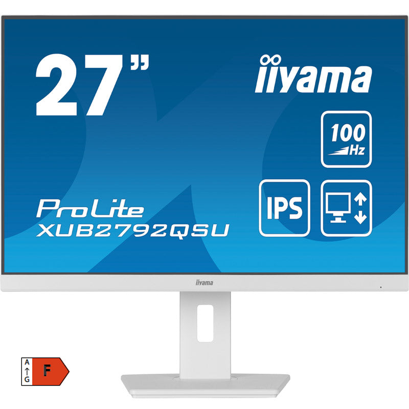 IIYAMA ProLite XUB2792QSU-W6 68,5cm (27") 2K IPS 100Hz HDMI/DP zvočniki monitor
