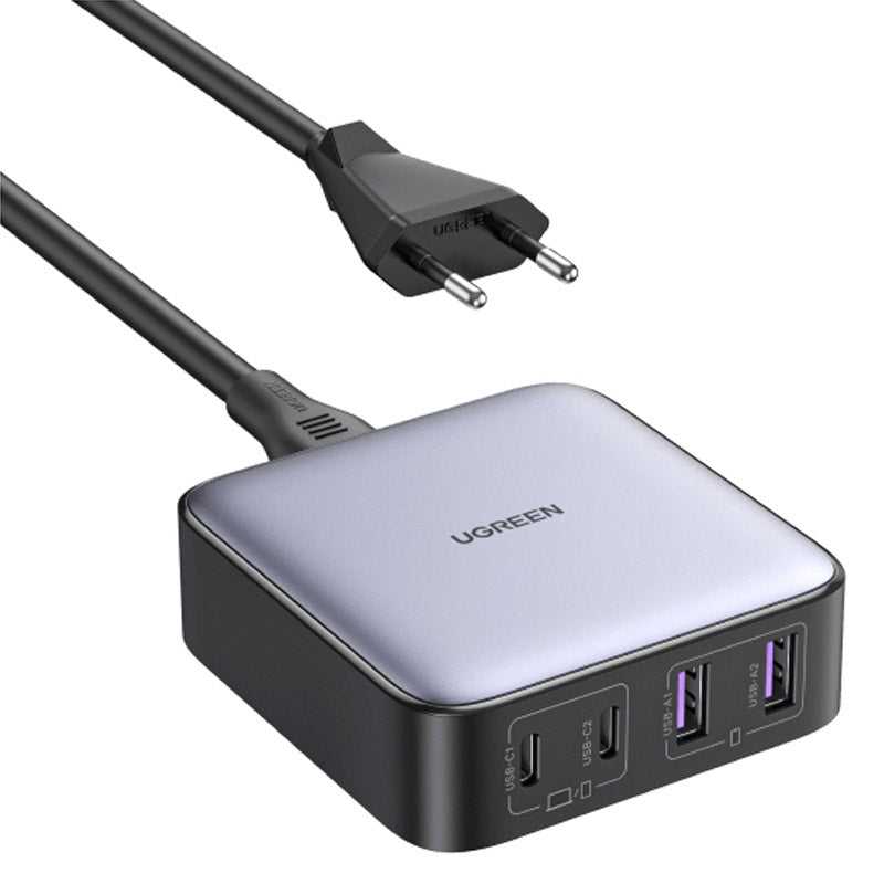 UGREEN Nexode 2xUSB-C 2xUSB-A GaN II 65W dock priklopna postaja