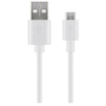 GOOBAY USB-A 2.0 na microUSB (tip B) 2m bel prenos podatkov polnilni kabel