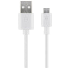 GOOBAY USB-A 2.0 na microUSB (tip B) 2m bel prenos podatkov polnilni kabel