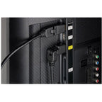 GOOBAY High Speed ​​HDMI (M/M) 2.0 4K 60Hz 2m 360° vrtljiv z Ethernet pozlačen črn kabel