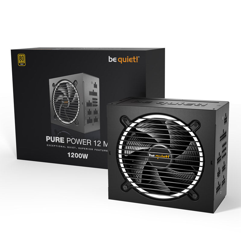 BE QUIET! Pure Power 12 M 1200W 80Plus Gold (BN346) modularni ATX napajalnik