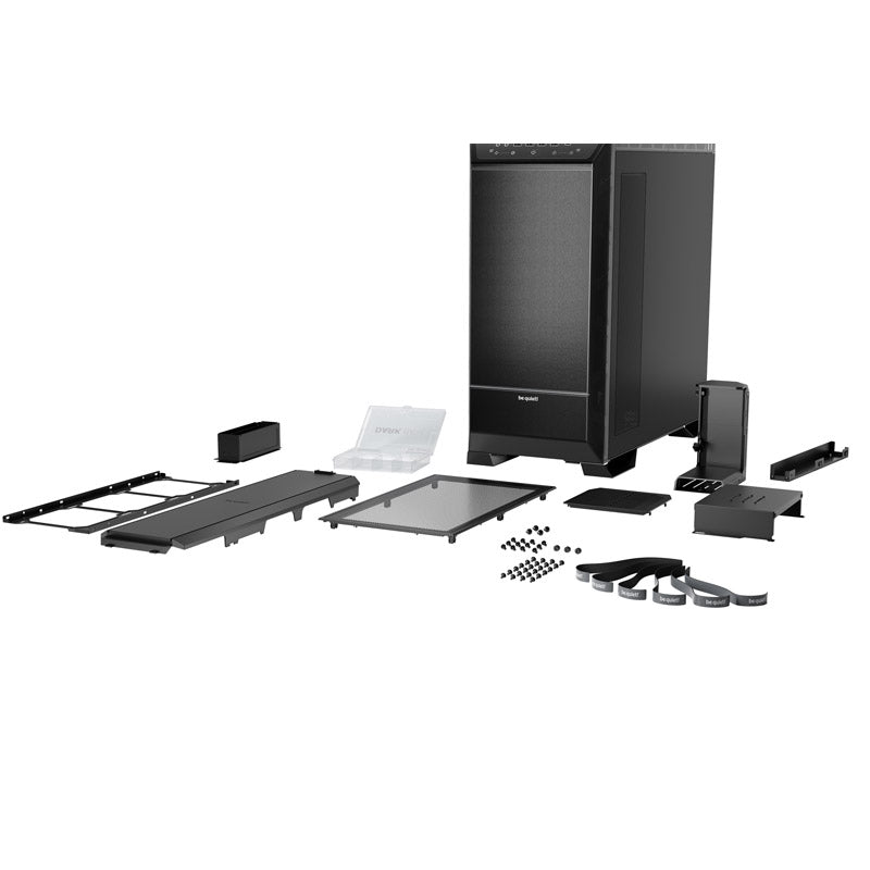BE QUIET! DARK BASE PRO 901 (BGW50) RGB Full Tower okno črno ohišje