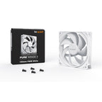 BE QUIET! Pure Wings 3 (BL110) 120 mm 4-pinski PWM bel ventilator