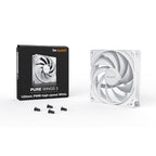 BE QUIET! Pure Wings 3 (BL111) 120 mm 4-pinski PWM visokohitrostni beli ventilator