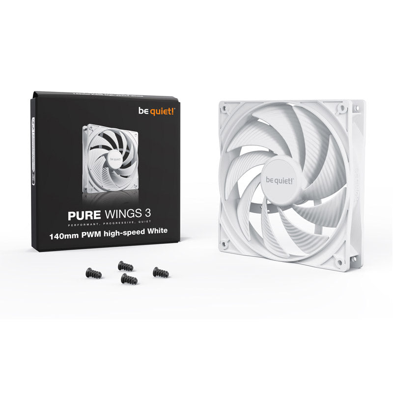 BE QUIET! Pure Wings 3 (BL113) 140mm 4-pin PWM High-Speed beli ventilator