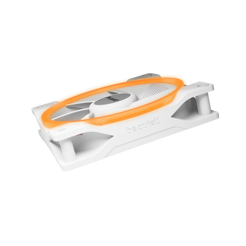 BE QUIET! LIGHT WINGS White (BL100) trojno pakiranje RGB 120 mm 4-pin PWM beli ventilator