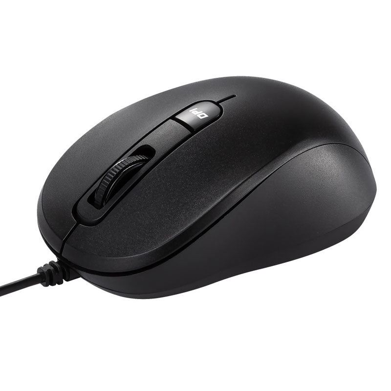 ASUS MU101C žična optična miška Blue Ray, črna