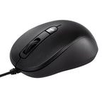ASUS MU101C žična optična miška Blue Ray, črna