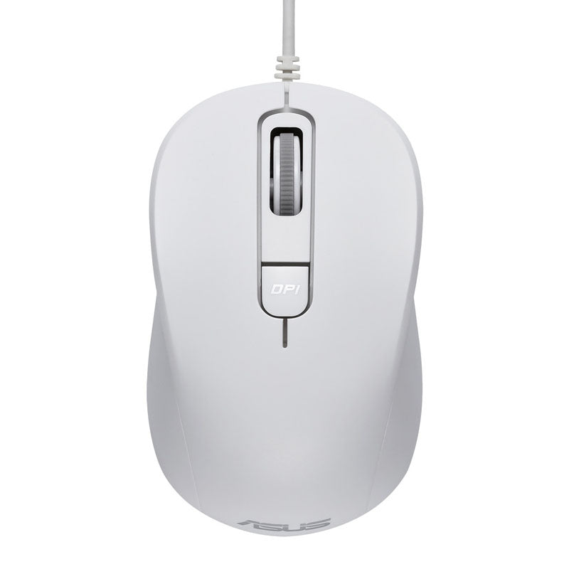 ASUS MU101C Blue Ray žična optična bela miška